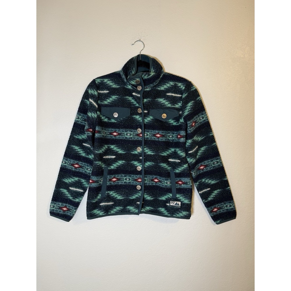 Powder River Outfitters By  Panhandle Aztec Western Snap Front Jacket Size S